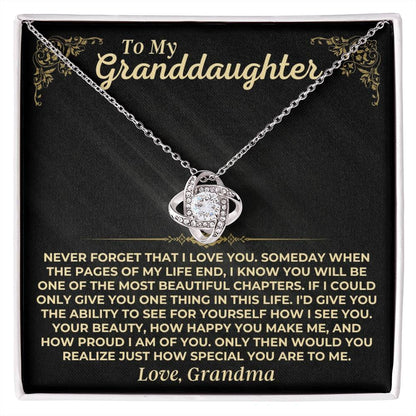 To My Granddaughter - Love Grandma - Beautiful Gift Set - SS537