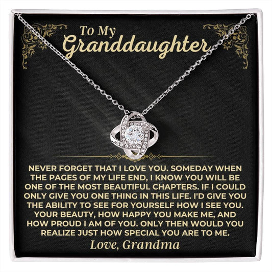 To My Granddaughter - Love Grandma - Beautiful Gift Set - SS537