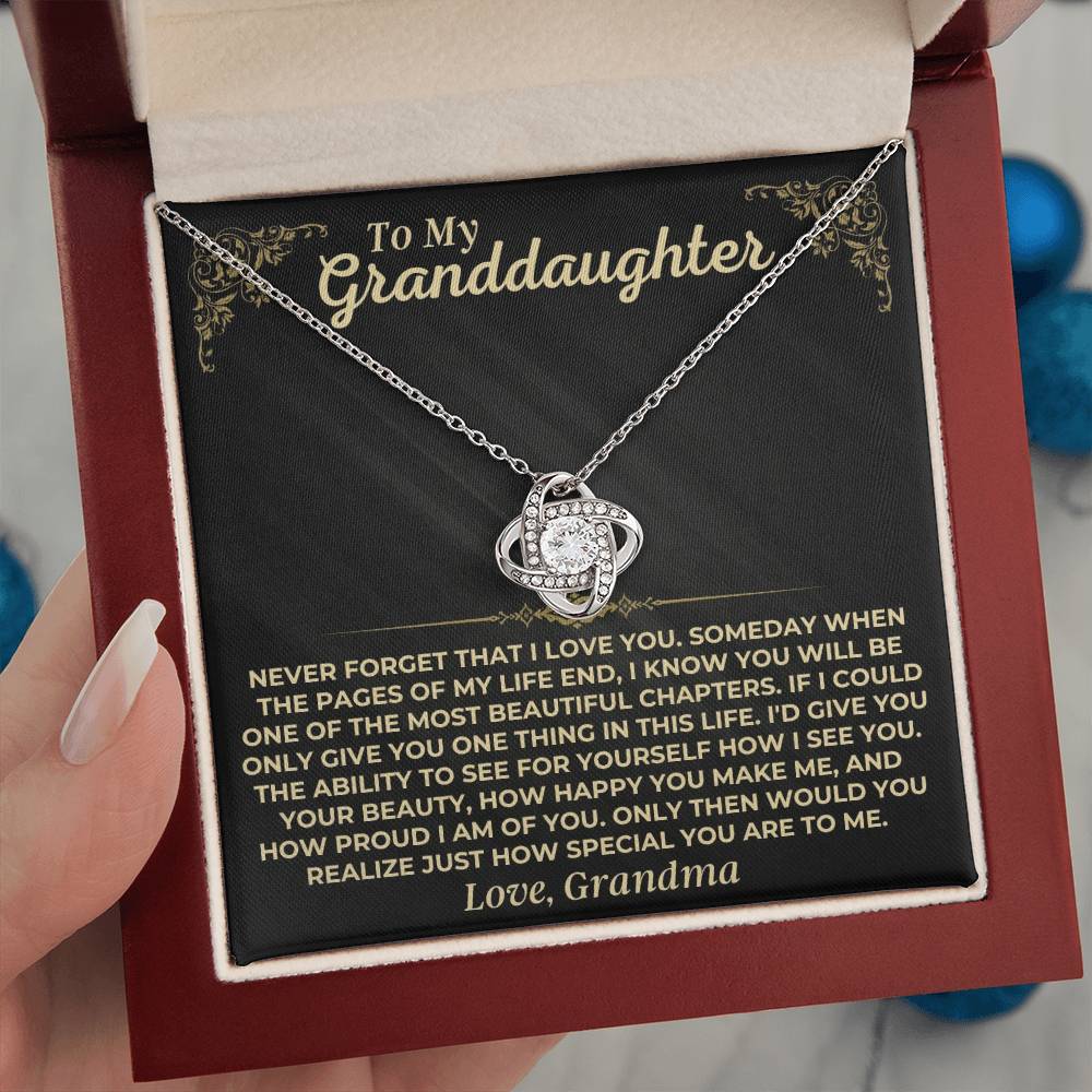 To My Granddaughter - Love Grandma - Beautiful Gift Set - SS537