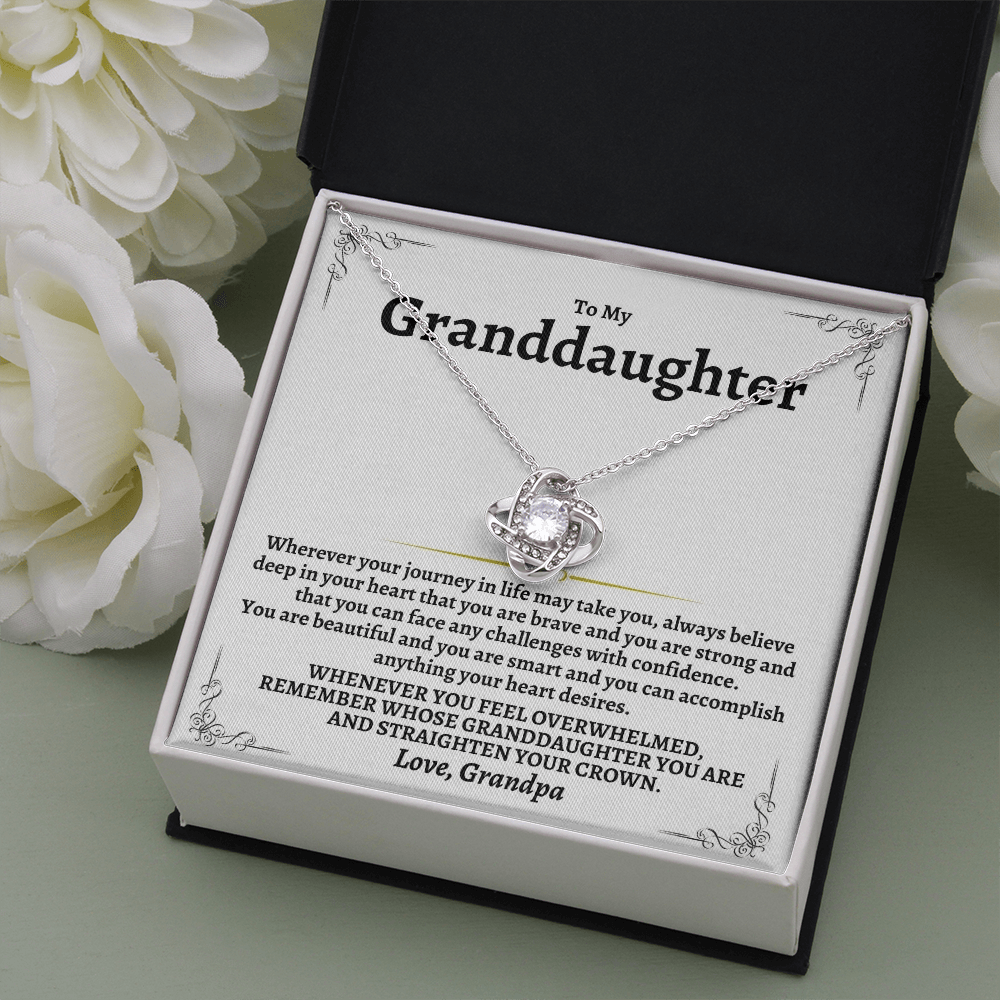 "Remember Whose Granddaughter You Are" Personalized Gift Set - SS94