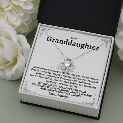 "Remember Whose Granddaughter You Are" Personalized Gift Set - SS94