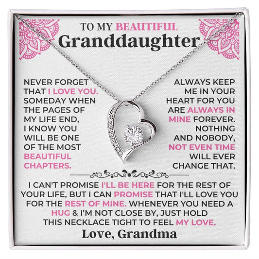 To My Beautiful Granddaughter - Forever Love Gift Set - SS515