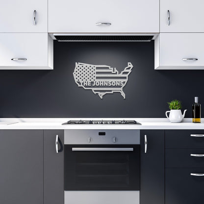 American Family - Personalized Metal Art