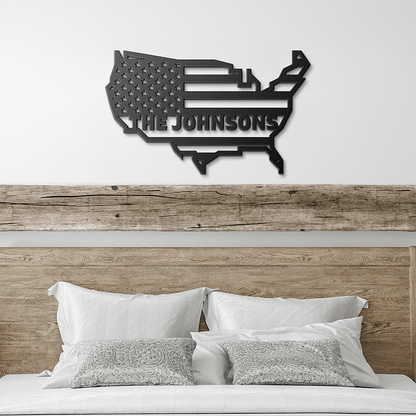 American Family - Personalized Metal Art