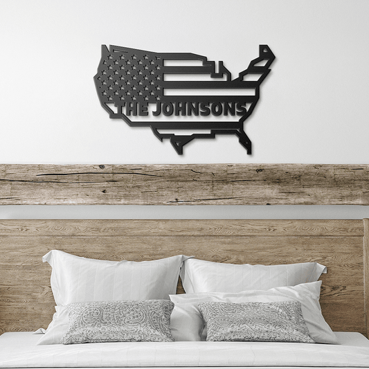 American Family - Personalized Metal Art