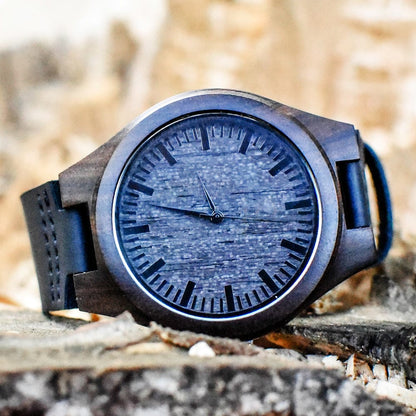 To My Dad - Premium Engraved Wood Watch - SS484
